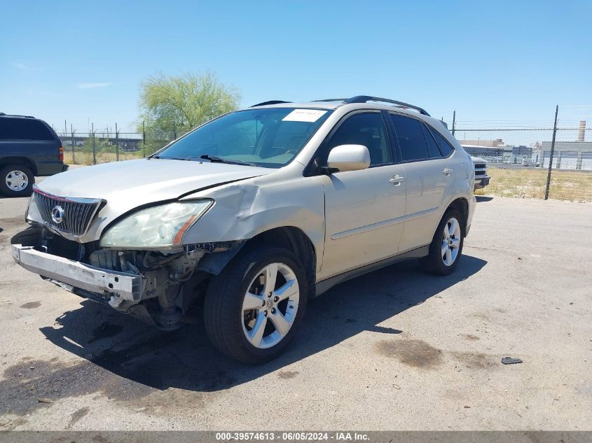 2007 Lexus Rx 350 VIN: JTJGK31U770003884 Lot: 39574613