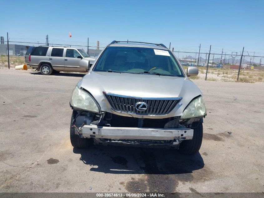 2007 Lexus Rx 350 VIN: JTJGK31U770003884 Lot: 39574613