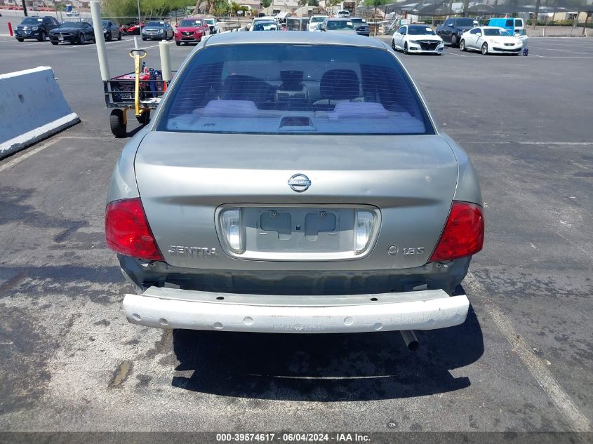 2004 Nissan Sentra 1.8S VIN: 3N1CB51D84L482993 Lot: 39574617