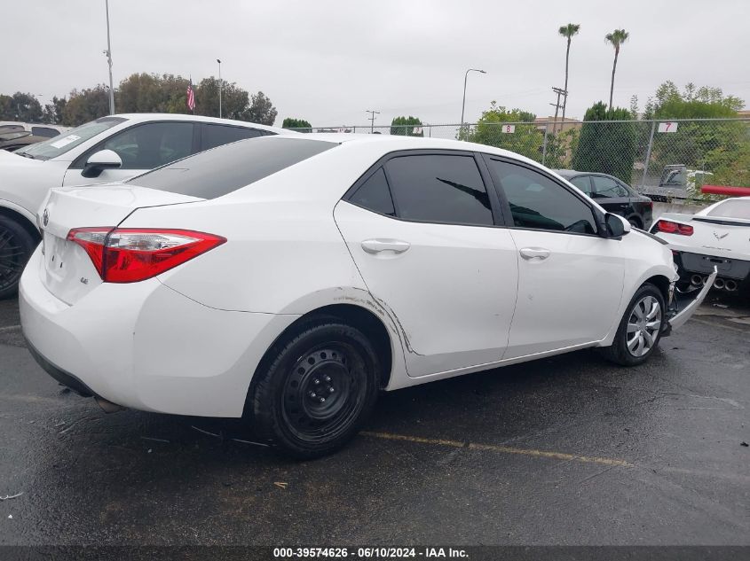 2016 TOYOTA COROLLA LE - 5YFBURHE1GP523268