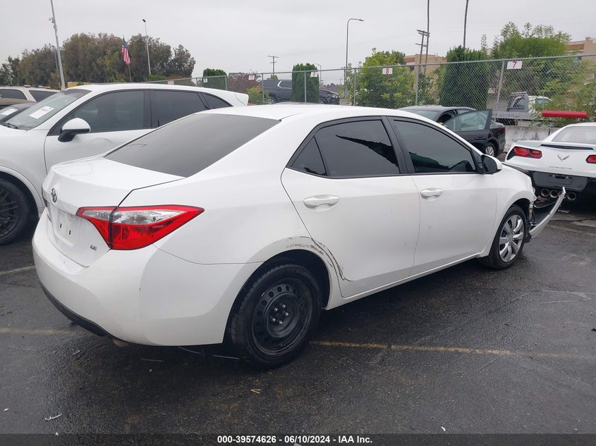 2016 TOYOTA COROLLA LE - 5YFBURHE1GP523268