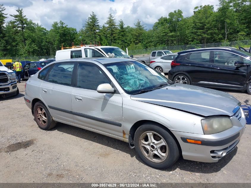 2005 Hyundai Elantra Gls/Gt VIN: KMHDN56D15U156781 Lot: 39574629