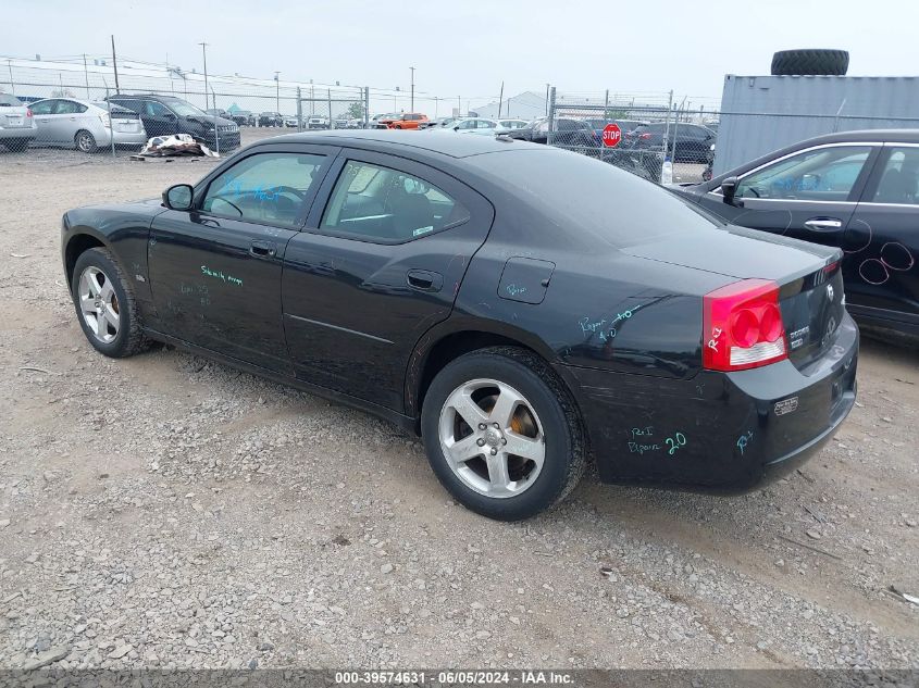 2010 Dodge Charger Sxt VIN: 2B3CK3CV9AH238010 Lot: 39574631