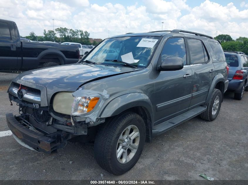 2005 Toyota Sequoia Limited V8 VIN: 5TDZT38A45S251377 Lot: 39574640