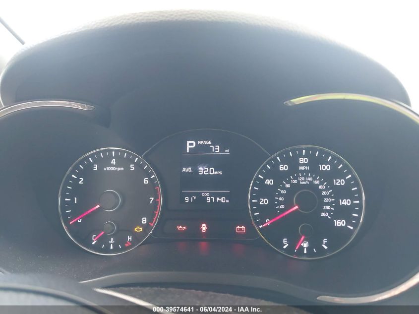 2017 Kia Forte Lx VIN: 3KPFK4A75HE069762 Lot: 39574641