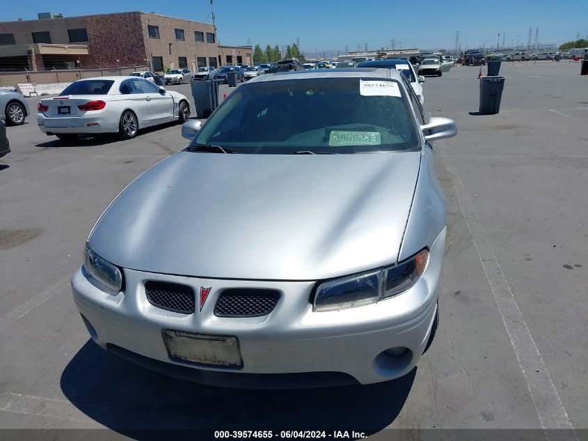 2003 Pontiac Grand Prix Gtp VIN: 1G2WR521X3F115939 Lot: 39574655