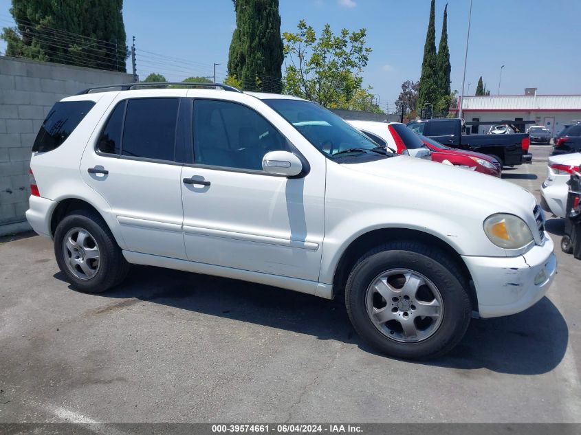 2003 Mercedes-Benz Ml 350 VIN: 4JGAB57E83A434402 Lot: 39574661