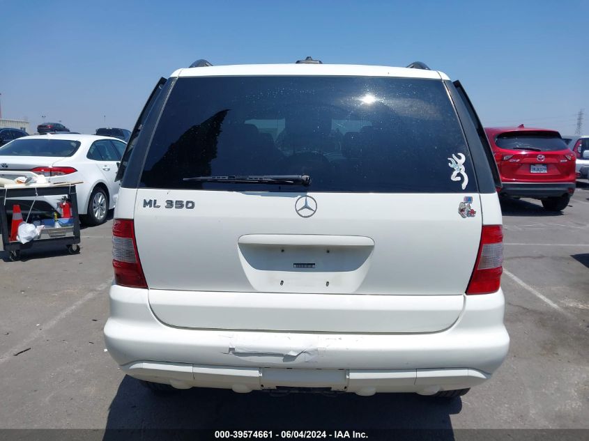 2003 Mercedes-Benz Ml 350 VIN: 4JGAB57E83A434402 Lot: 39574661