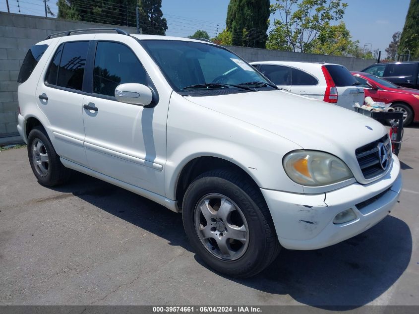 2003 Mercedes-Benz Ml 350 VIN: 4JGAB57E83A434402 Lot: 39574661