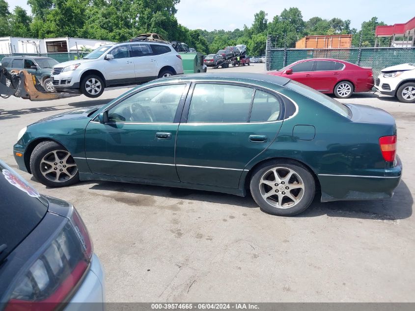 1998 Lexus Gs 400 VIN: JT8BH68X3W0010597 Lot: 39574665