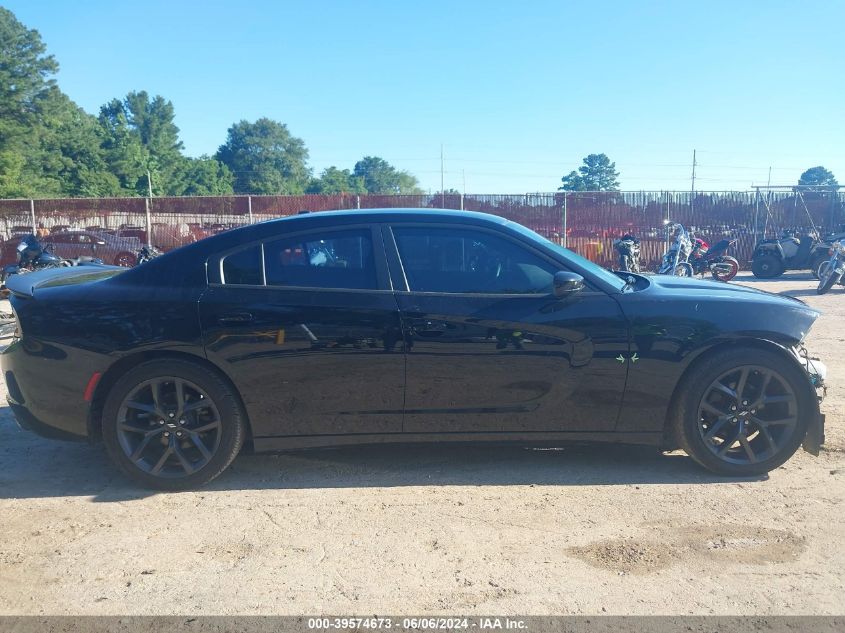 2019 Dodge Charger Sxt Rwd VIN: 2C3CDXBG8KH549968 Lot: 39574673