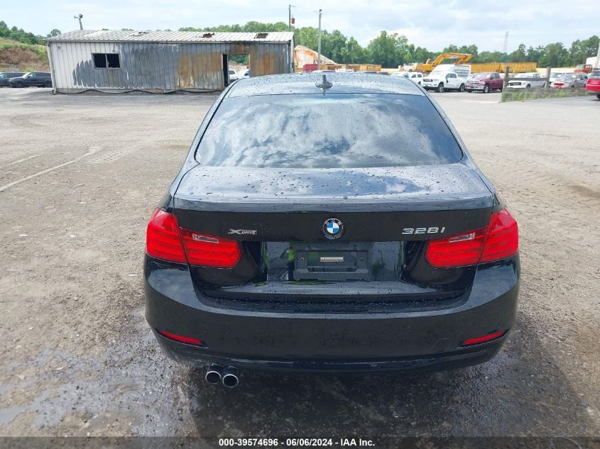 2014 BMW 328I xDrive VIN: WBA3B5G59ENS08651 Lot: 39574696