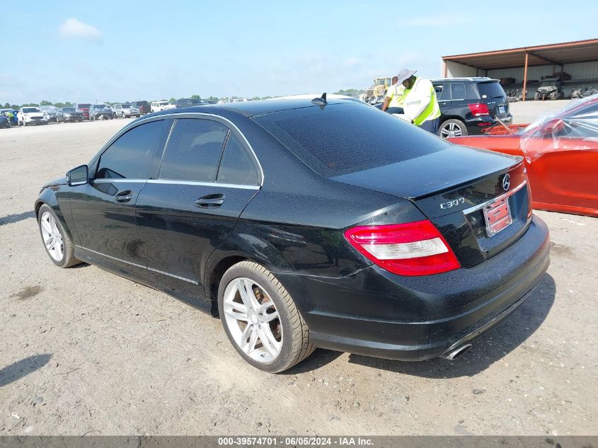 2011 Mercedes-Benz C 300 Luxury 4Matic/Sport 4Matic VIN: WDDGF8BB1BR177719 Lot: 39574701