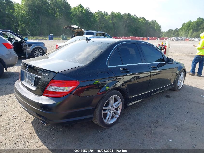 2011 Mercedes-Benz C 300 Luxury 4Matic/Sport 4Matic VIN: WDDGF8BB1BR177719 Lot: 39574701