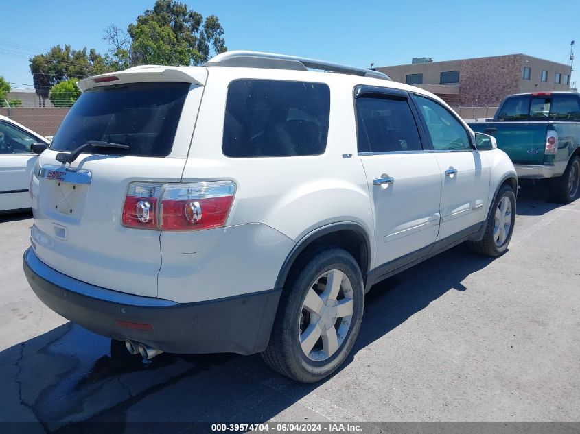 2008 GMC Acadia Slt-2 VIN: 1GKER33768J238631 Lot: 39574704