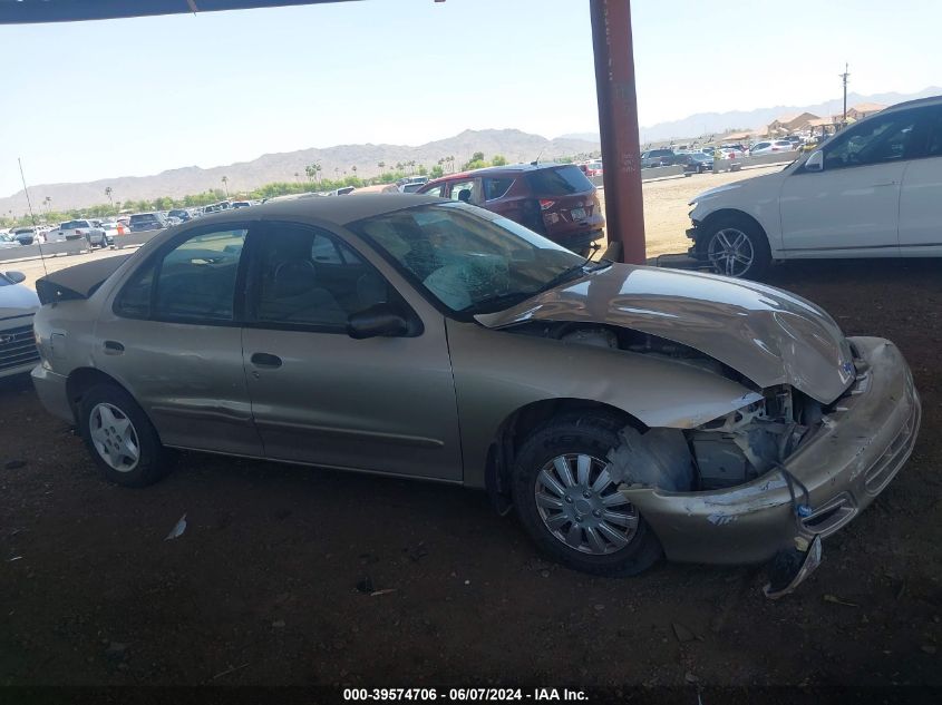 2001 Chevrolet Cavalier VIN: 1G1JC524117364129 Lot: 39574706