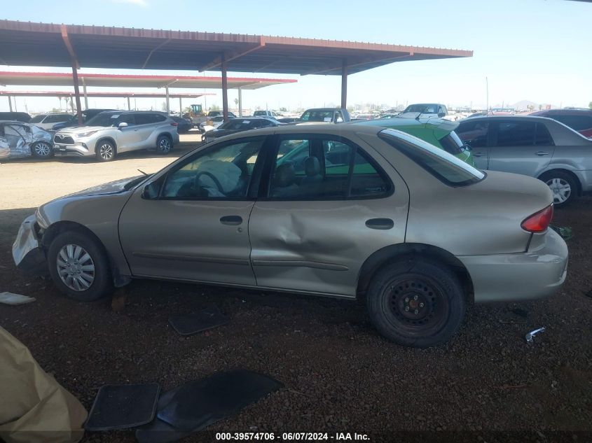 2001 Chevrolet Cavalier VIN: 1G1JC524117364129 Lot: 39574706