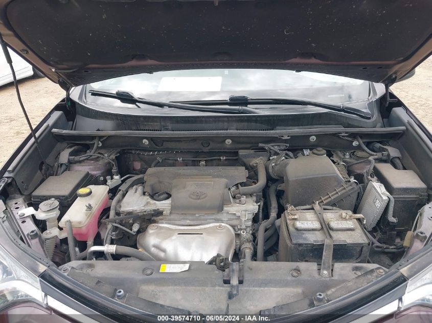 2017 Toyota Rav4 Le VIN: 2T3BFREV4HW615240 Lot: 39574710