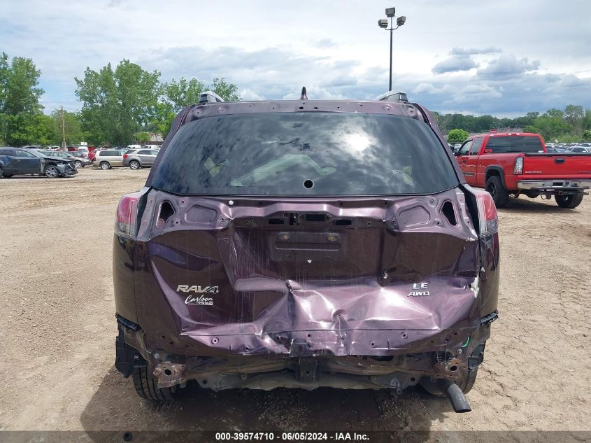 2017 Toyota Rav4 Le VIN: 2T3BFREV4HW615240 Lot: 39574710