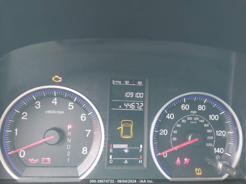 2008 Honda Cr-V Lx VIN: 5J6RE483X8L002292 Lot: 39574722