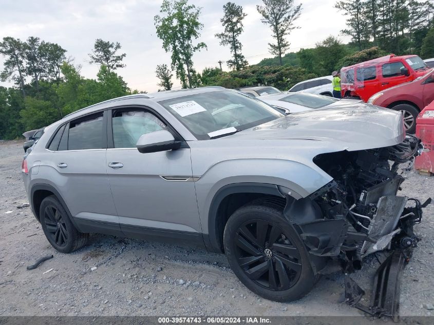 2022 Volkswagen Atlas Cross Sport 2.0T Se W/Technology VIN: 1V2WC2CA7NC212724 Lot: 39574743