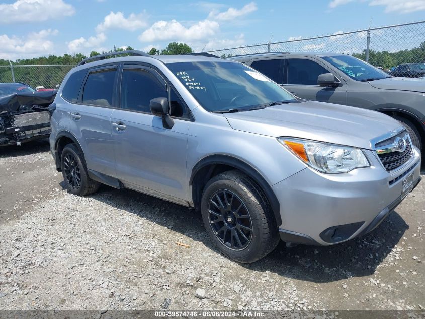 2015 Subaru Forester 2.5I VIN: JF2SJABC7FH807212 Lot: 39574746