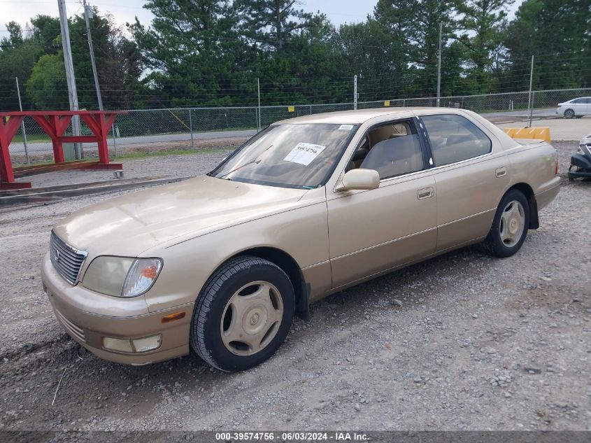 1999 Lexus Ls 400 VIN: JT8BH28F9X0142796 Lot: 39574756