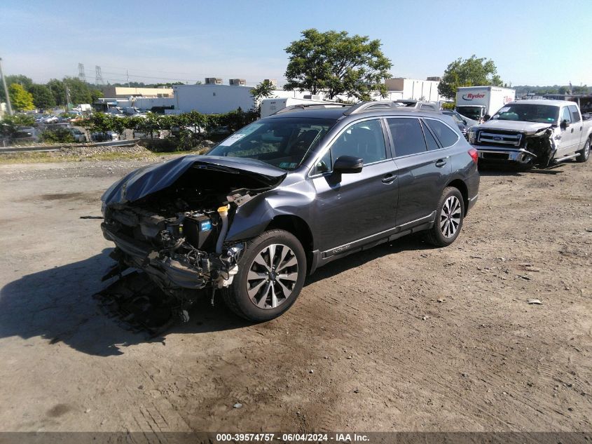 2015 Subaru Outback 2.5I Limited VIN: 4S4BSANC5F3312510 Lot: 39574757