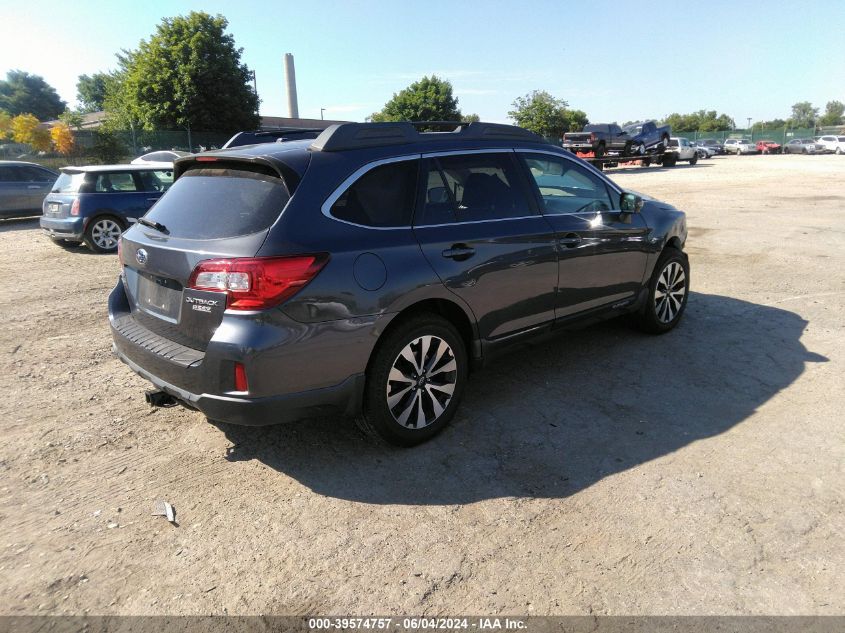 2015 Subaru Outback 2.5I Limited VIN: 4S4BSANC5F3312510 Lot: 39574757