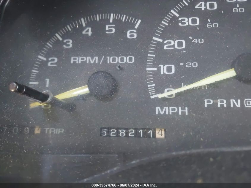 1997 GMC Sierra 1500 Sl Wideside VIN: 1GTEC19R2VE535619 Lot: 39574766