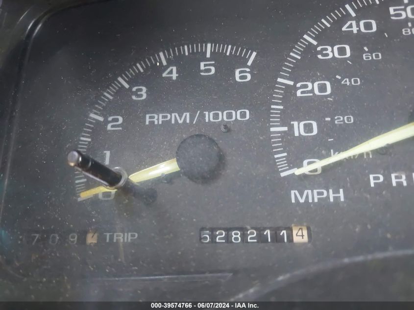 1997 GMC Sierra 1500 Sl Wideside VIN: 1GTEC19R2VE535619 Lot: 39574766