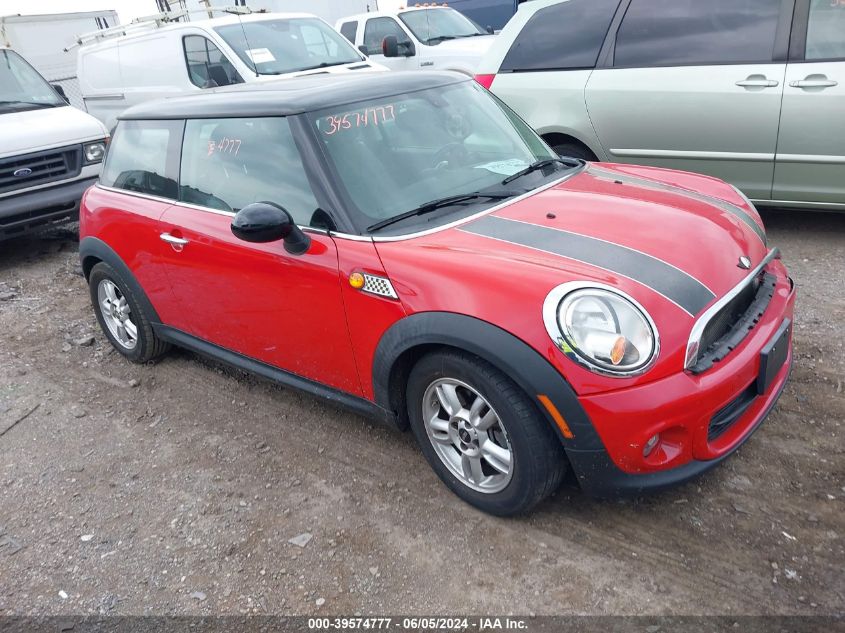 2013 Mini Hardtop VIN: WMWSU3C56DT549239 Lot: 39574777