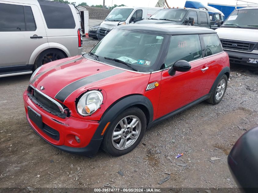 2013 Mini Hardtop VIN: WMWSU3C56DT549239 Lot: 39574777