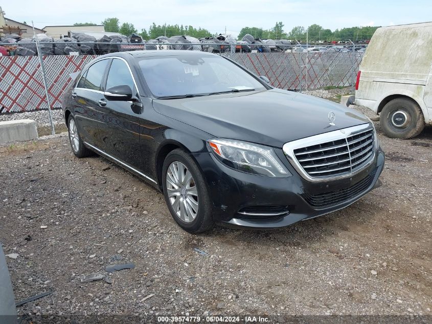 2014 Mercedes-Benz S 550 4Matic VIN: WDDUG8FB9EA063478 Lot: 39574779