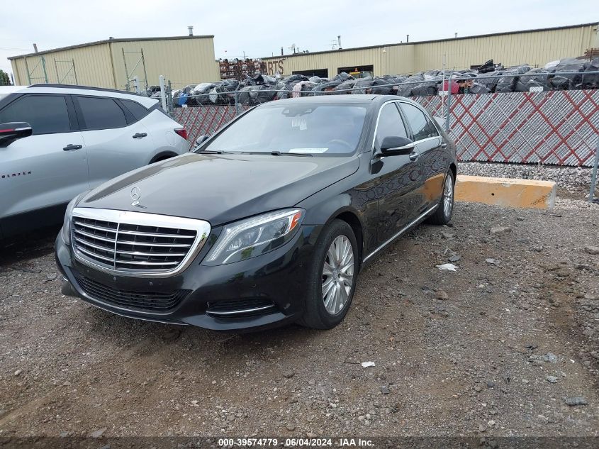 2014 Mercedes-Benz S 550 4Matic VIN: WDDUG8FB9EA063478 Lot: 39574779