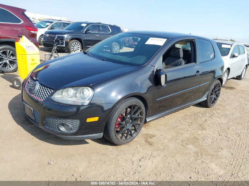 2008 Volkswagen Gti 2-Door VIN: WVWFV71K18W341016 Lot: 39574782