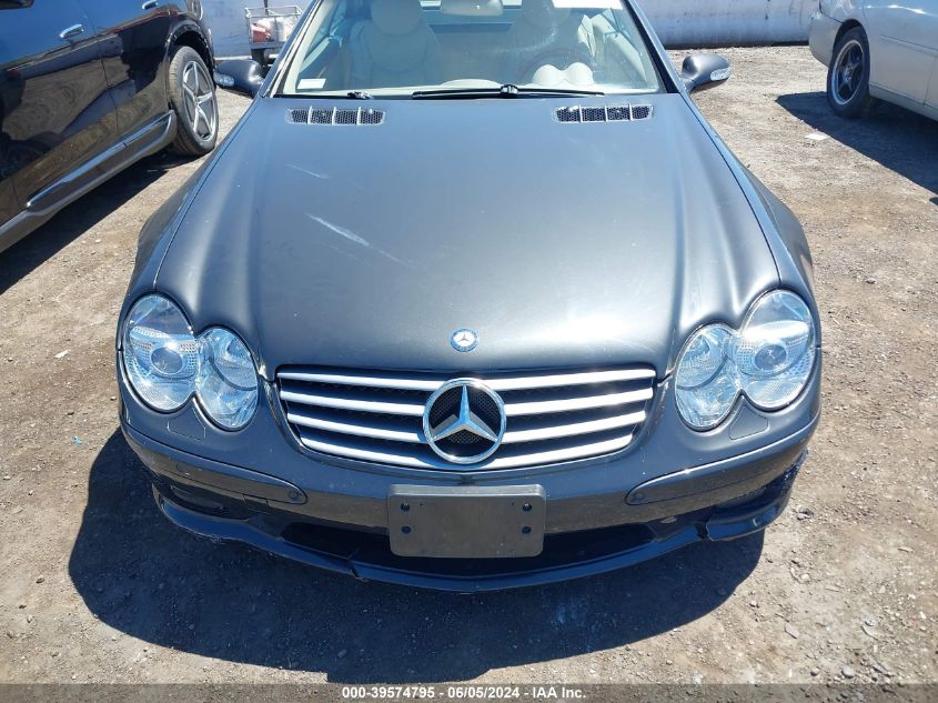 2003 Mercedes-Benz Sl 500 VIN: WDBSK75F63F017152 Lot: 39574795