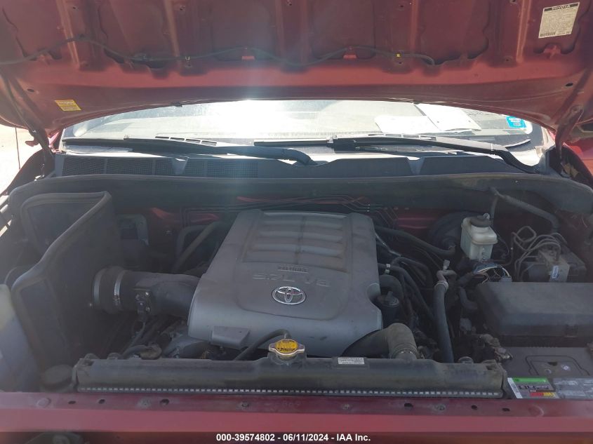 2010 Toyota Tundra Grade 5.7L V8 VIN: 5TFUW5F19AX115105 Lot: 39574802