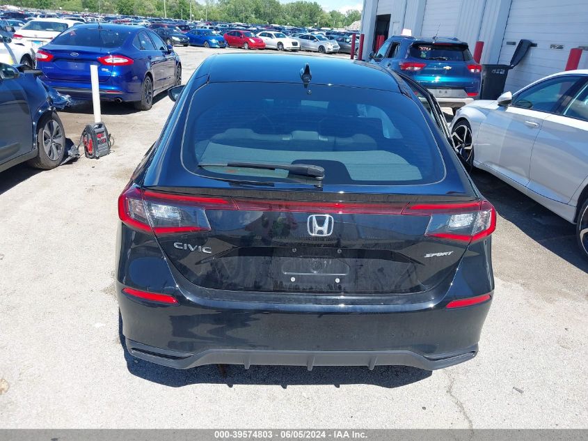 2022 Honda Civic Sport VIN: 19XFL2H87NE023586 Lot: 39574803