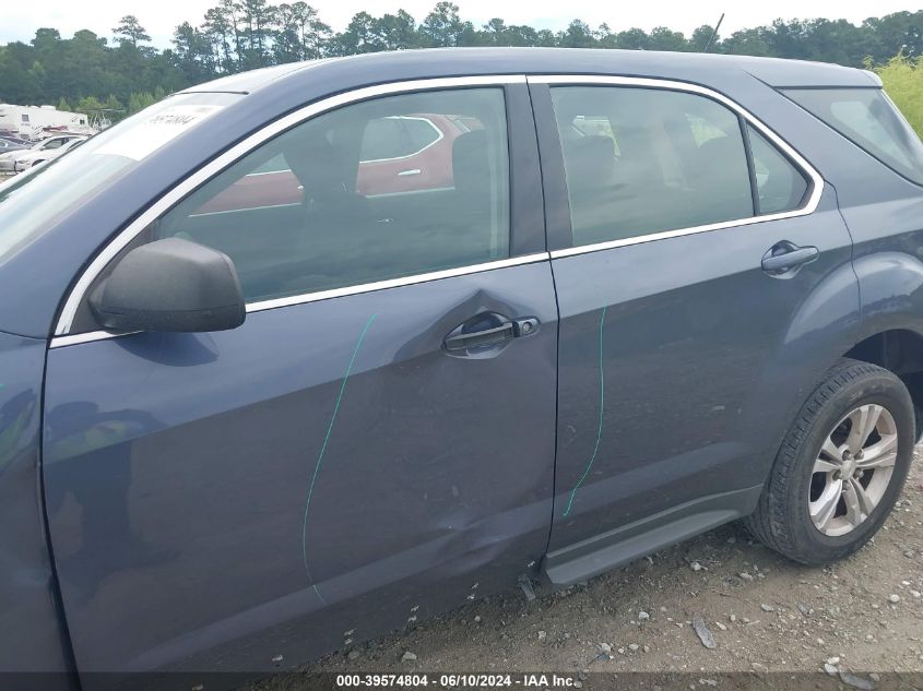 2013 Chevrolet Equinox Ls VIN: 2GNALBEK8D6248812 Lot: 39574804