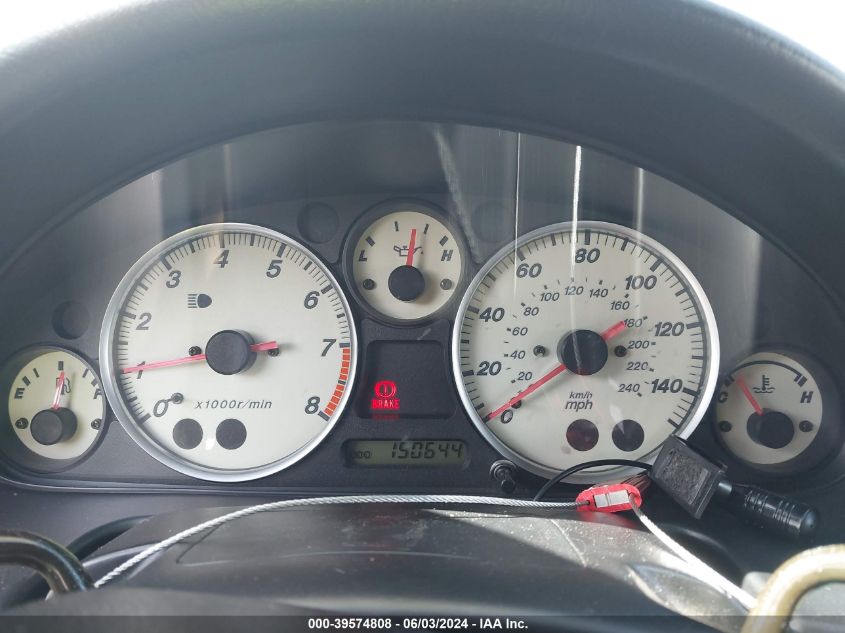 2004 Mazda Mx-5 Miata Ls VIN: JM1NB353440400024 Lot: 39574808