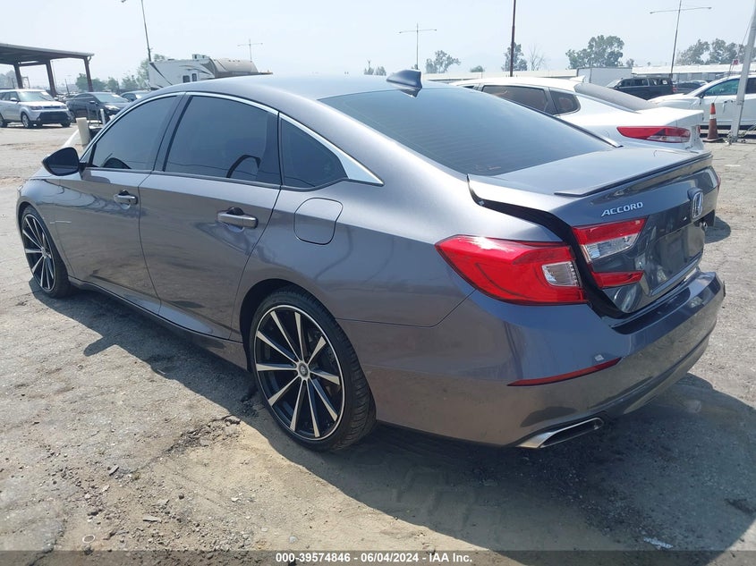 VIN 1HGCV2F33LA019878 2020 HONDA ACCORD SPORT