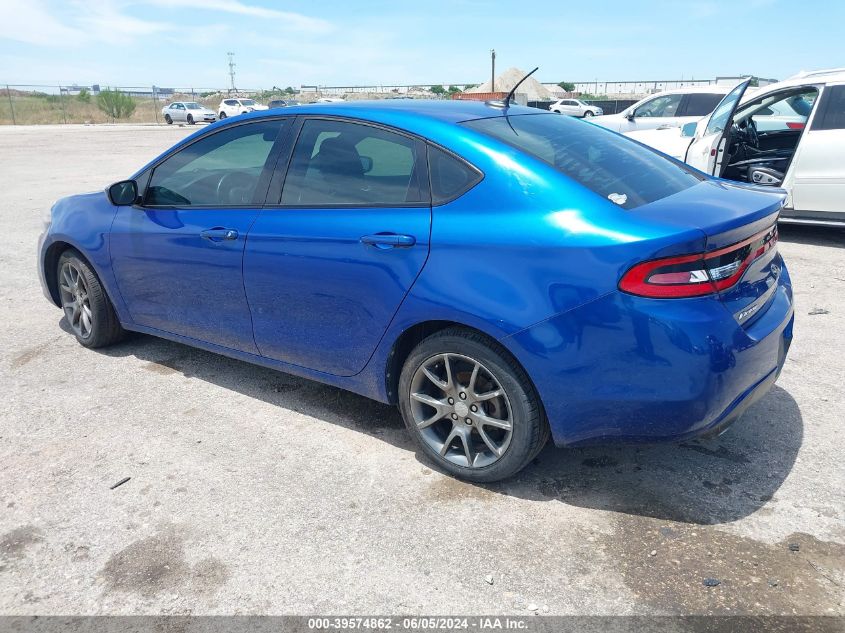 2013 Dodge Dart Sxt VIN: 1C3CDFBH3DD149089 Lot: 39574862