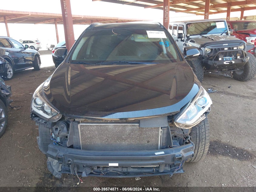 2017 Hyundai Santa Fe Se Ultimate VIN: KM8SR4HF6HU245691 Lot: 39574871