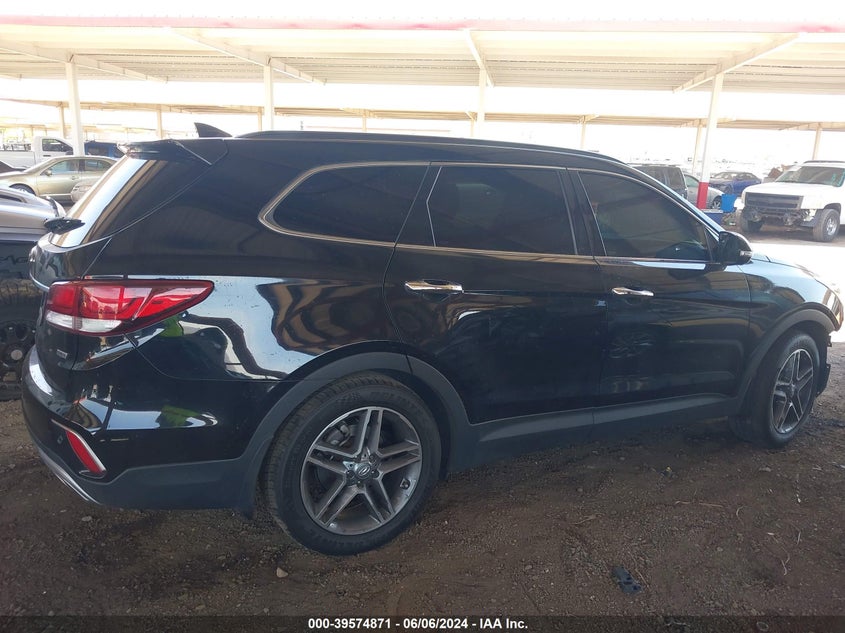 2017 Hyundai Santa Fe Se Ultimate VIN: KM8SR4HF6HU245691 Lot: 39574871