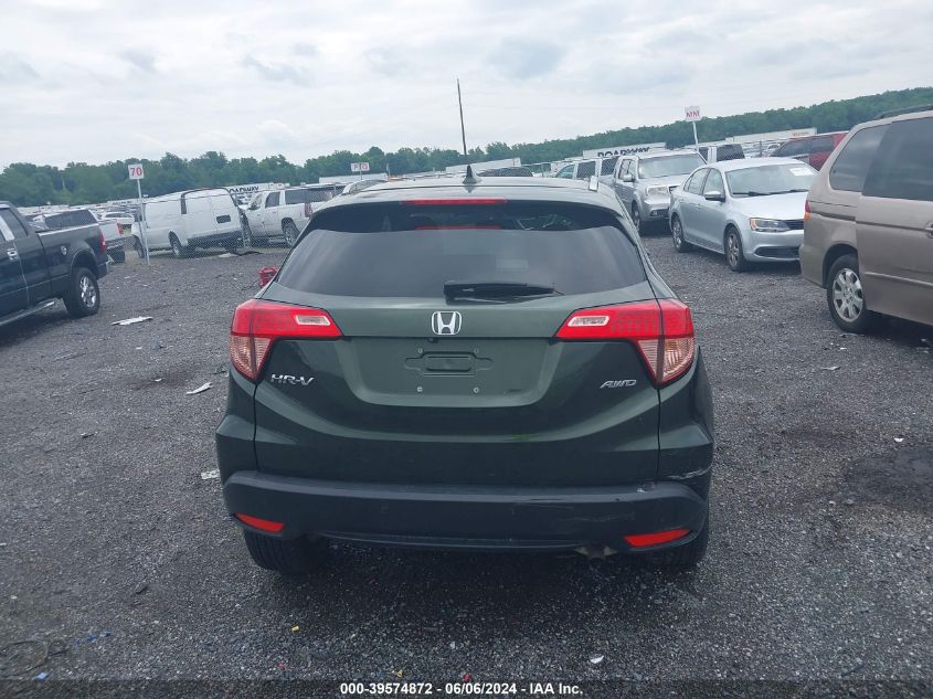 2017 Honda Hr-V Ex-L VIN: 3CZRU6H76HM703959 Lot: 39574872