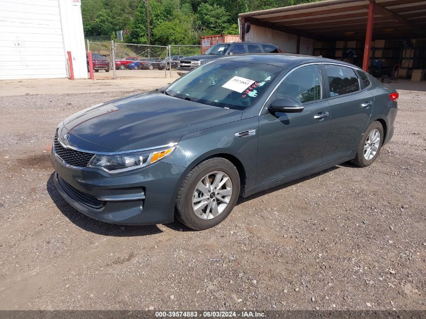 2016 Kia Optima Lx VIN: KNAGT4L30G5078646 Lot: 39574883