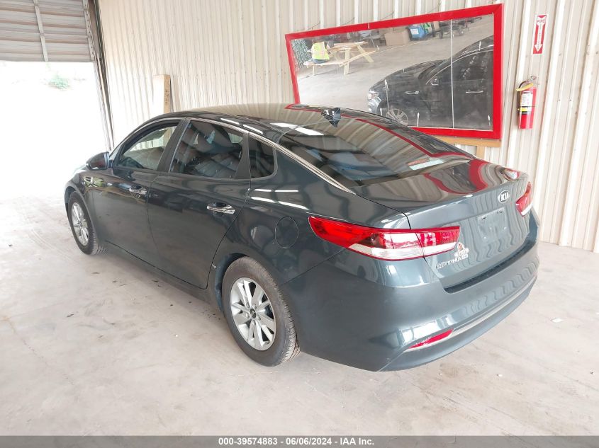 2016 Kia Optima Lx VIN: KNAGT4L30G5078646 Lot: 39574883