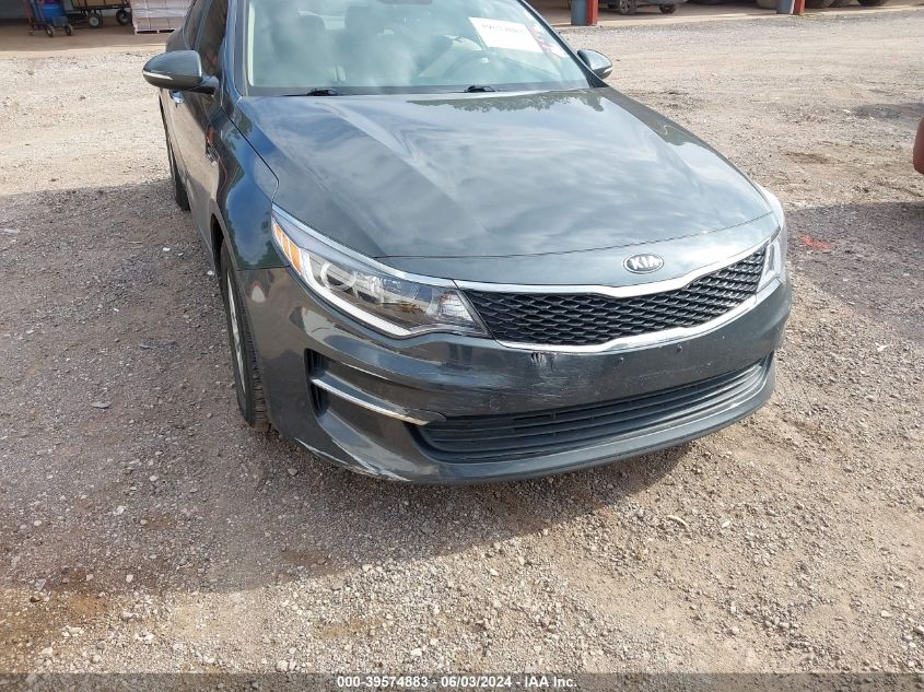 2016 Kia Optima Lx VIN: KNAGT4L30G5078646 Lot: 39574883