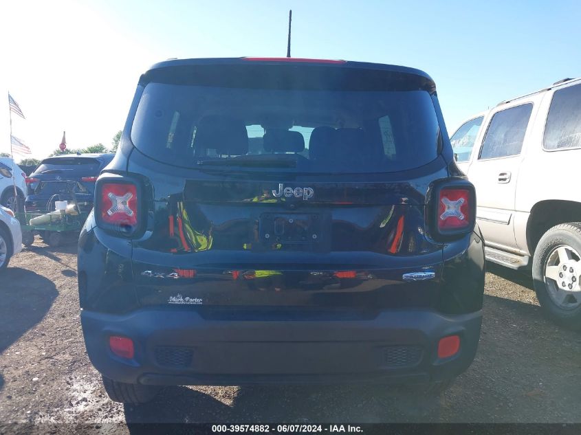 2017 Jeep Renegade Latitude 4X4 VIN: ZACCJBBB5HPE93281 Lot: 39574882